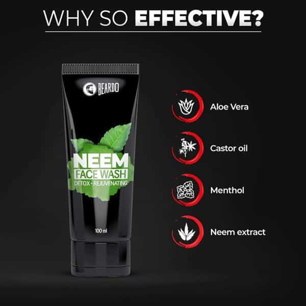 Beardo Neem Facewash For Men - 100 Ml