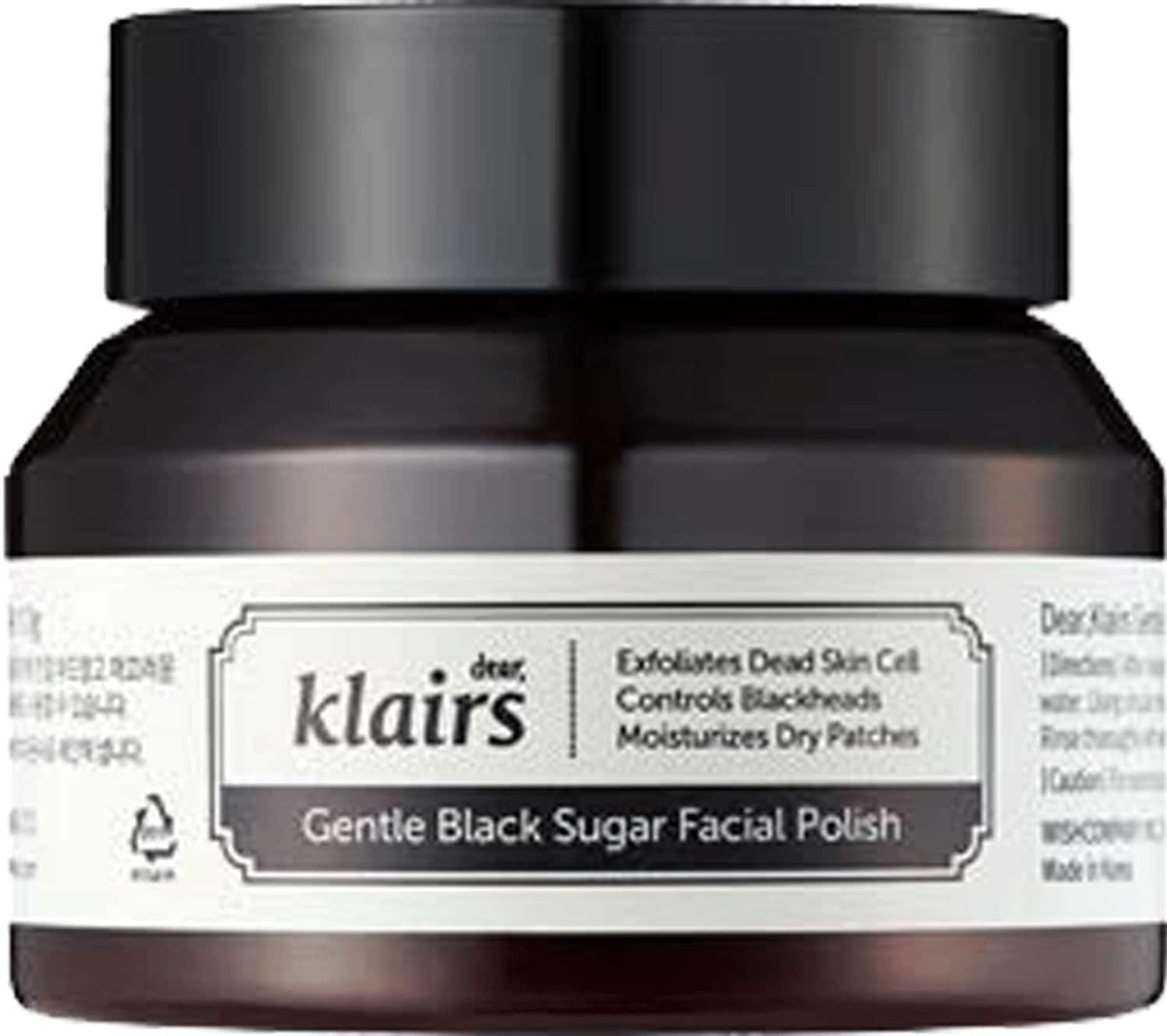 Klairs Gentle Black Sugar Facial Polish - 110 Gm