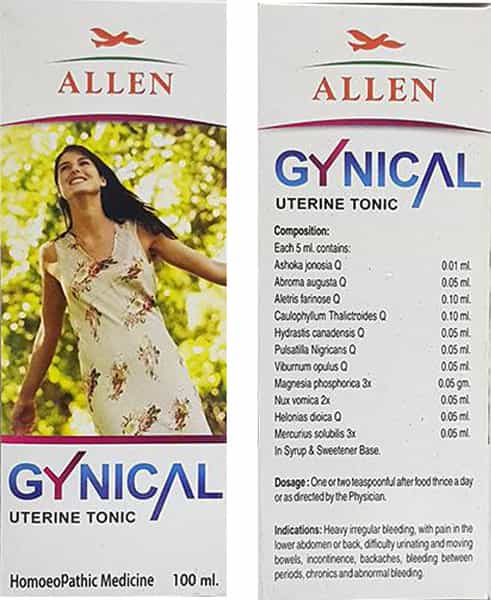 Allen Laboratories Gynical Syrup 100 Ml