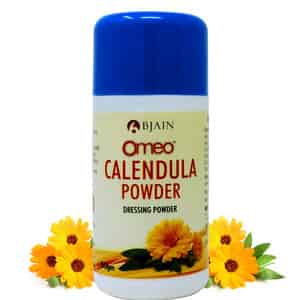 Bjain Omeo Calendula Dressing Powder For Wound Care - 50gm