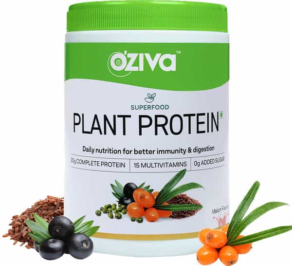 Oziva Superfood Plant Protein Coco Vanilla 500G | Better Energy & Digestion