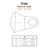 Frido Ultra Comfortable Unisex Gray Face Mask|Silver+Super Breathable Washable Medium Size Pack Of 1