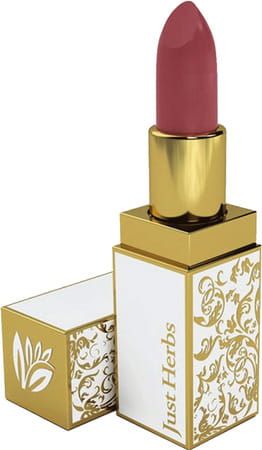 Just Herbs Ayurvedic Lipstick-08 Rose Brown (Half - Size)