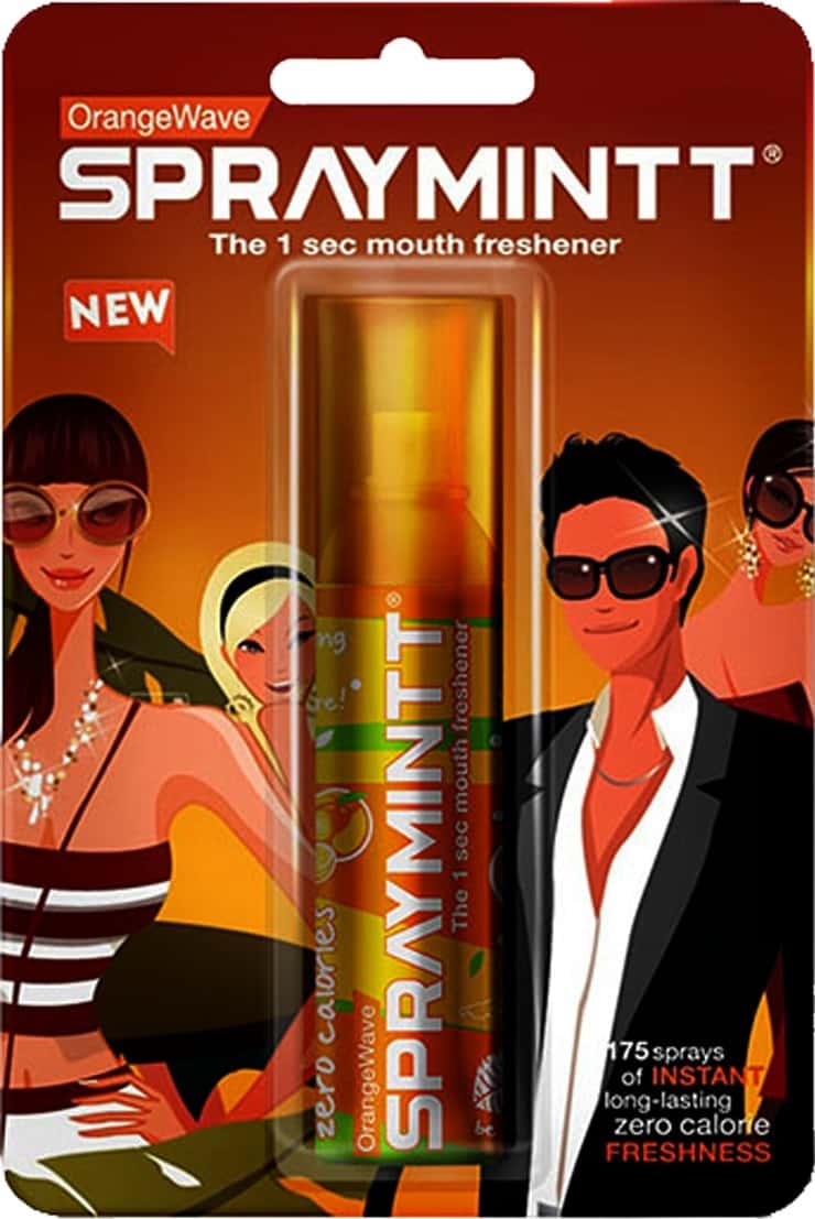 Spraymintt Mouth Freshener Orangewave Flavour 15grm
