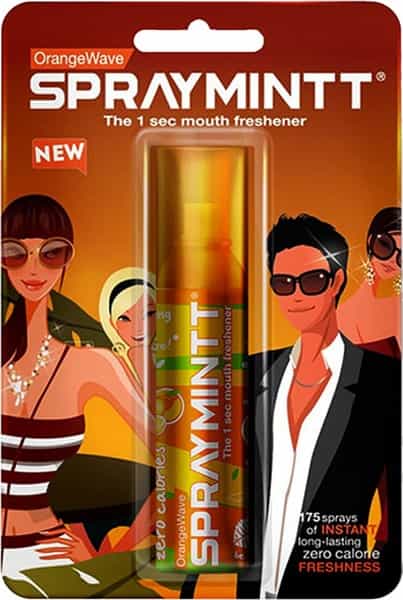 Spraymintt Mouth Freshener Orangewave Flavour 15Grm