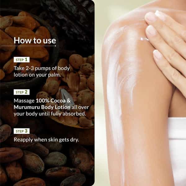 Lotus Botanicals 100% Cocoa & Murumuru Body Lotion 270Ml