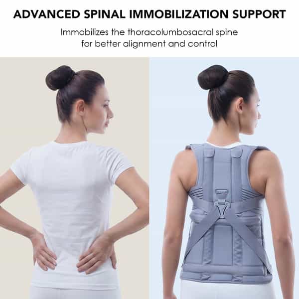 Vissco Dorso Lumbar Spinal Brace(Taylor Brace) | Back Support For Stability & Immobilisation - Xxl