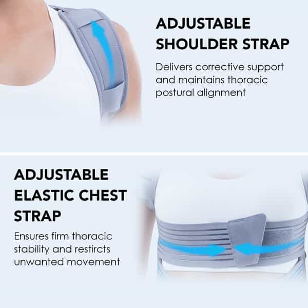Vissco Dorso Lumbar Spinal Brace(Taylor Brace) | Back Support For Stability & Immobilisation - Xxl