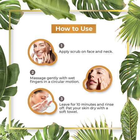 Medimade Coffee Face Scrub - 100 Gm