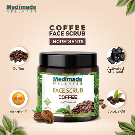Medimade Coffee Face Scrub - 100 Gm