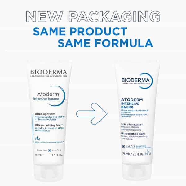 Bioderma Atoderm Intensive Baume Daily Ultra-Soothing Balm 75Ml 