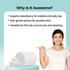 Pharmeasy Surgical Absorbent Cotton Roll 400Gm