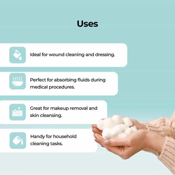 Pharmeasy Surgical Absorbent Cotton Roll 400Gm