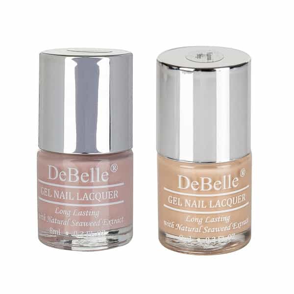 Debelle Gel Nail Polish Gift Set Of 2 Peony Blossom,Victorian Beige Victorian Beige-16Ml (8Ml Each)