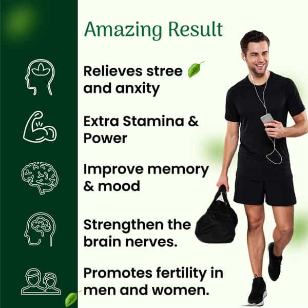 Cipzer Shatavari Capule |Strengthens Mind, Prevents From Stress, Strains,Sharpens Memory-60 Capsules