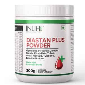 Inlife Diastan Plus Powder | Ayurvedic Herbal Supplement For Men & Women - 300g