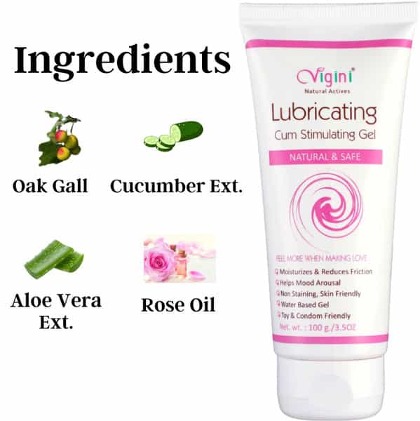 Vigini Cool Blue Sensual Lubricant Lube Long Time Increase Performance Booster Gel Man Women 200Ml