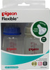 Pigeon Peristaltic Nursing Bottle Twin Pack Kpp 120Ml (Blue & White) Nipple S