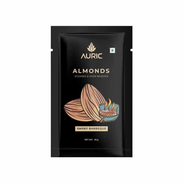 Oven Roasted Smoky Barbeque Almonds (50G X 4 Packs)