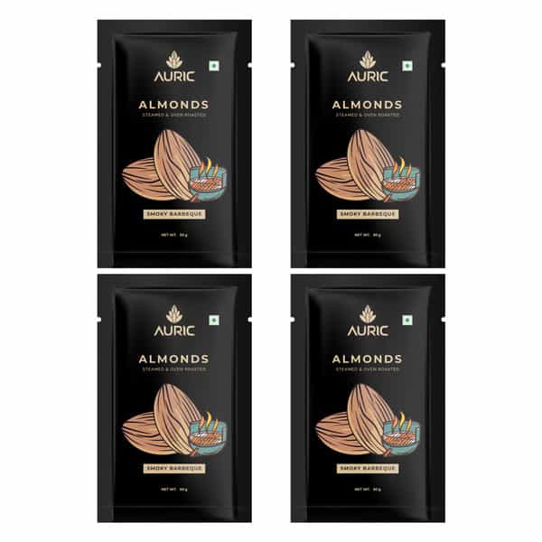 Oven Roasted Smoky Barbeque Almonds (50G X 4 Packs)