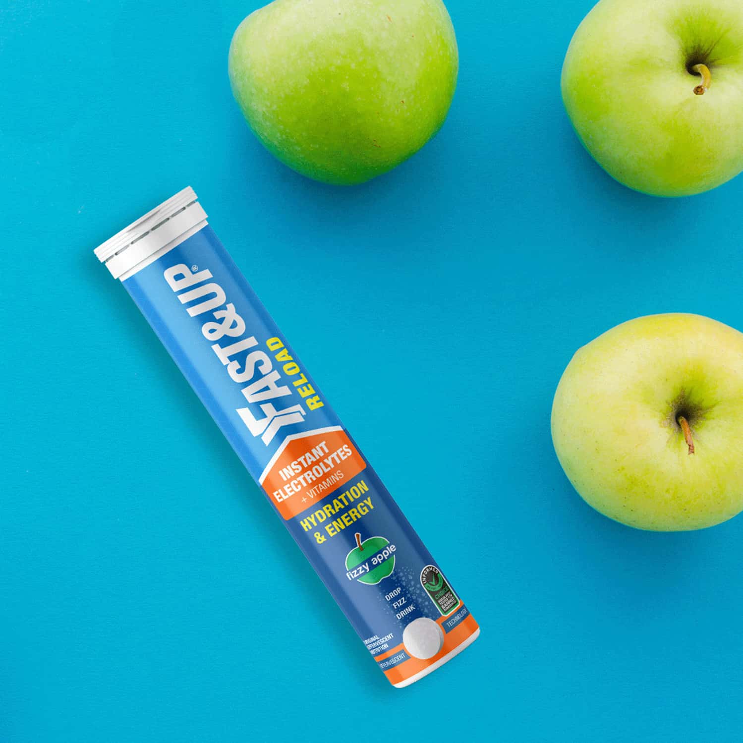 Buy FAST&UP RELOAD ELECTROLYTE ENERGY AND HYDRATION FIZZY APPLE 20