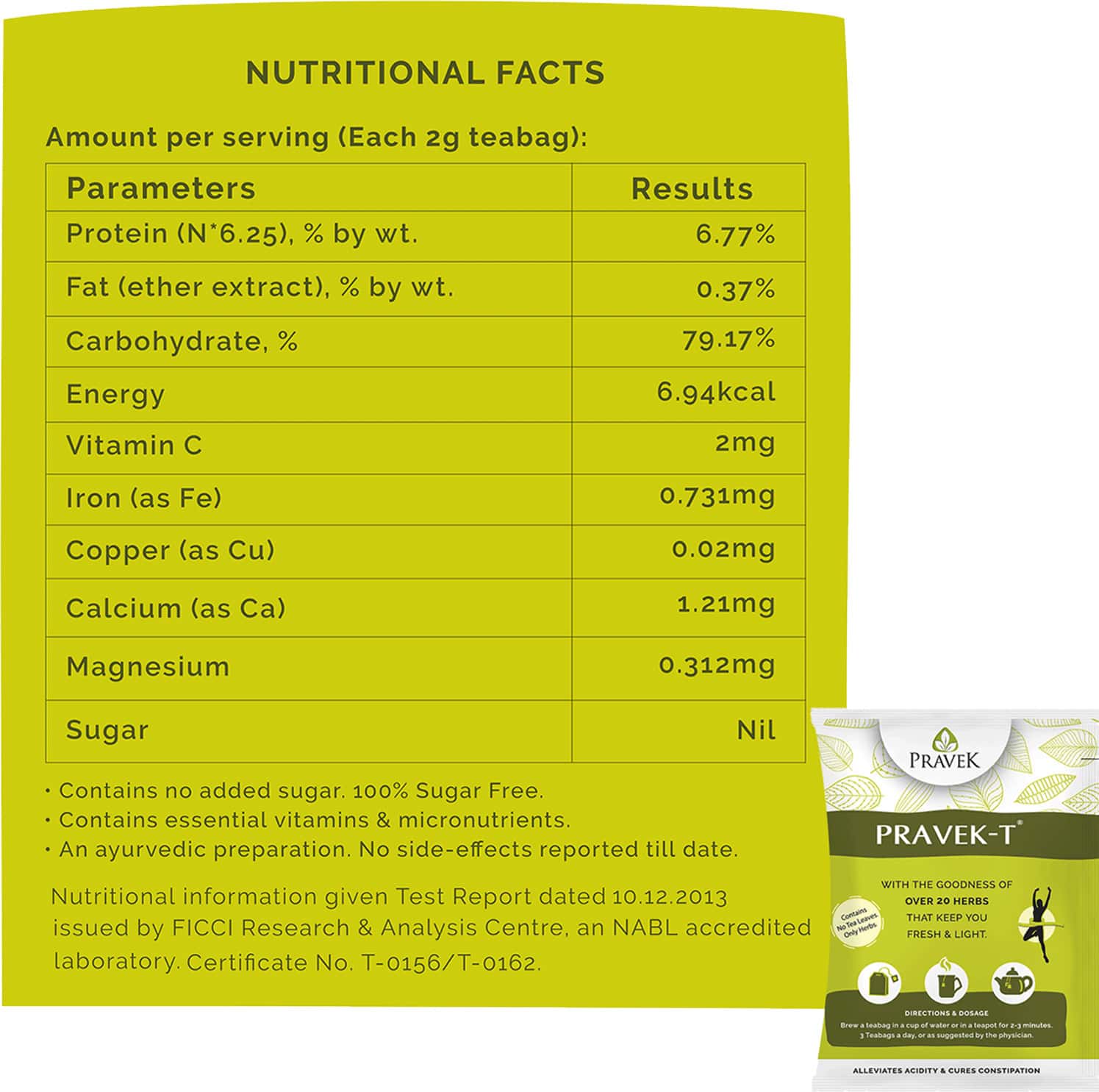 Buy PRAVEKT 30 TEA BAGS Online & Get Upto 60 OFF at PharmEasy