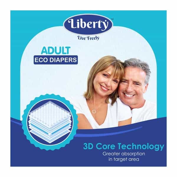 Liberty Adult Pull Ups Medium Diapers 10