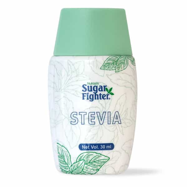 Sugar Fighter Stevia Liquid - Zero Calories - Natural Stevia - Sugar-Free Combo - 30 Ml (Pack Of 2)