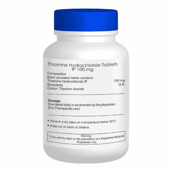 Healthvit Vitamin B1 100 Mg Tablets 60 No's