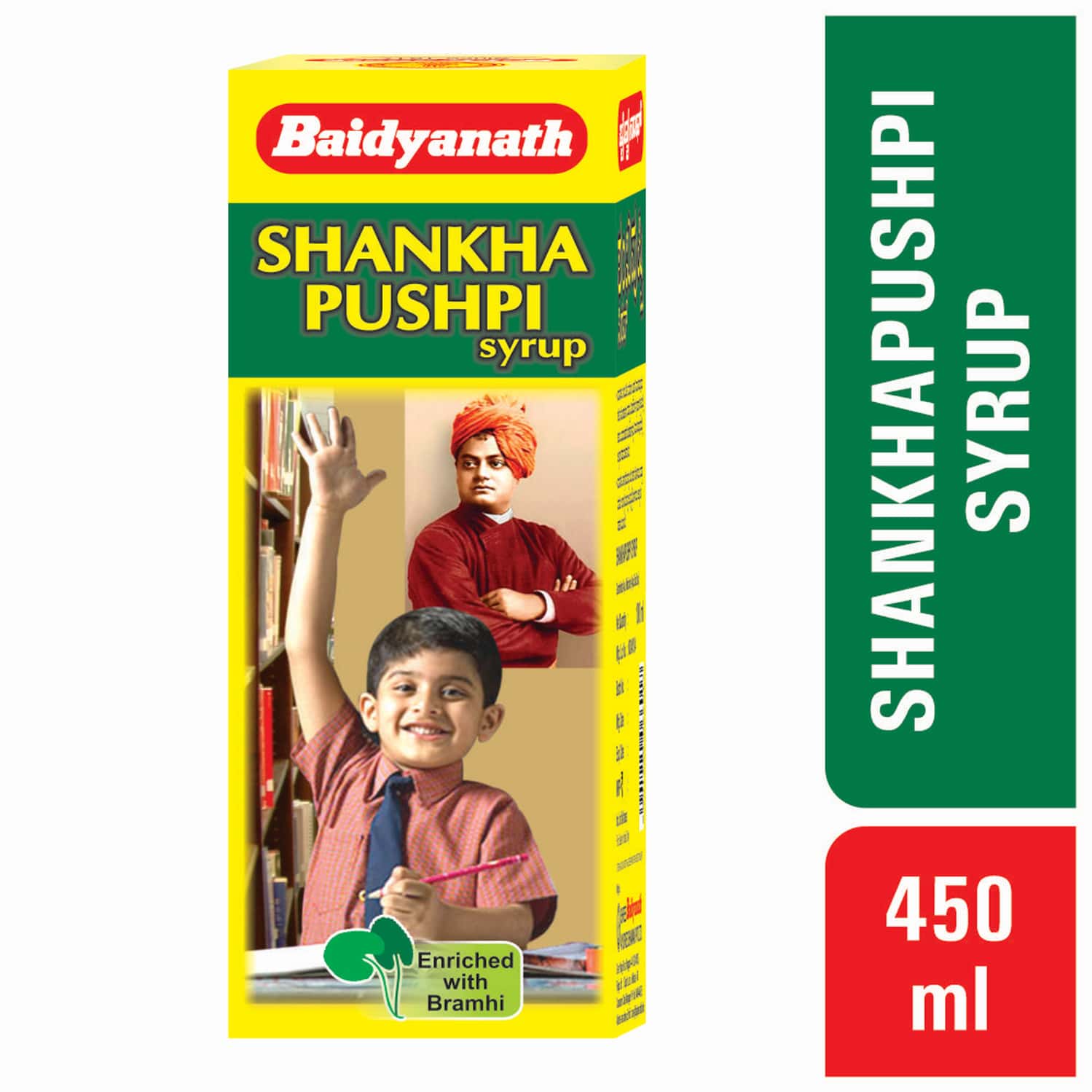 Baidyanath Asli Ayurved Shankhapushpi Syrup Memory & Concentration Supplement 450 Ml