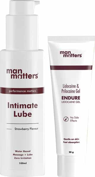 Man Matters Stellar Performance Kit With Intimate Lube & Endure Gel