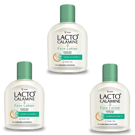 Lacto Calamine Face Lotion For Oil Balance Aloe Vera (Combination To Normal Skin) - 60ml (Pack Of 2)