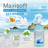 Maxisoft Sea Breeze Sanitizer Spray | Aloe Vera Neem & Vitamin E (500 Ml Pack Of 2)