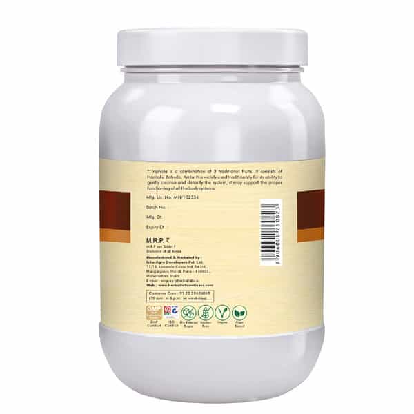 Herbal Hills Triphala 700 Tablets Value Pack - Pack Of 2