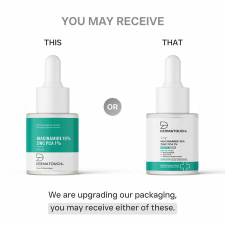 Dermatouch 10% Niacinamide Serum For Acne & Blemishes| Oil Balancing | For Acne Prone Skin |20ml