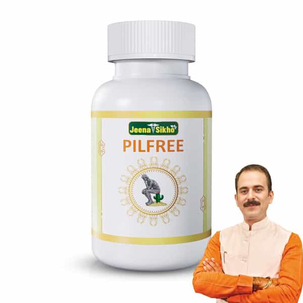 Jeena Sikho Pilfree | Herbal Supplement For Piles Care | 60 Capsules