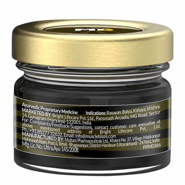 Koshaveda By Muscleblaze Shilajit Resin Pro | For Strength | Stamina & Endurance | 20 G