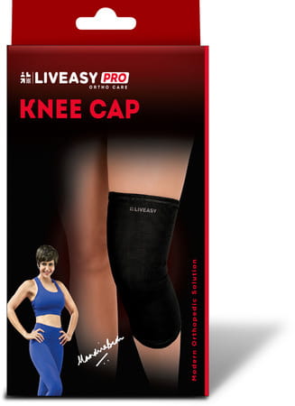 Liveasy Pro Ortho Care Knee Cap - S