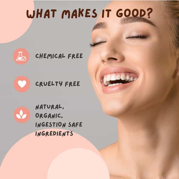 Coco Crush Ayurvedic Teeth Whitening Liquid | 100% Natural - 100Ml