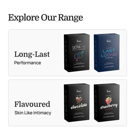 Formen Joymax Condoms For Men 10 Disposable Pouches Chocolate Flavour-10 Count (Pack Of 2)