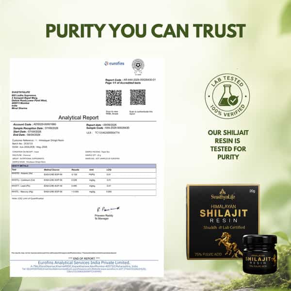Pure Himalayan Shilajit Resin 20 G | 75% Fulvic Acid Rich | Boost Muscle Growth & Stamina I 20G