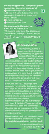 Early Foods Foxtail Millet & Walnut Jaggery Cookies 150g