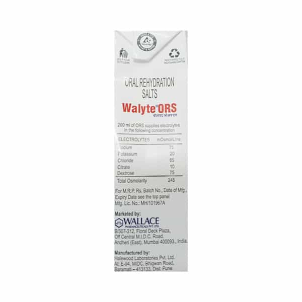 Walyte Ors Mix Fruit Flavour Tetrapack 200Ml