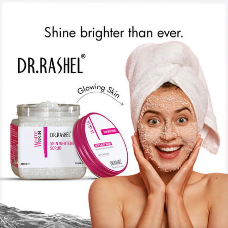 Dr Rashel White Skin Whitening Scrub 380 Ml