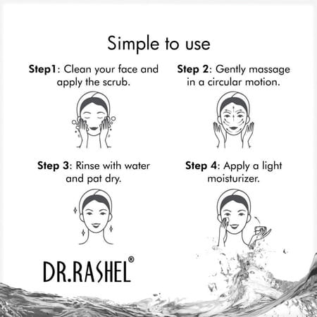 Dr Rashel White Skin Whitening Scrub 380 Ml