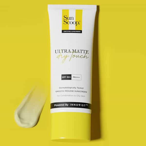 Sunscoop Ultra Matte Dry Touch Sunscreen Spf 50 Pa+++ | Spf50 For Oily Skin | Matte Finish 45G