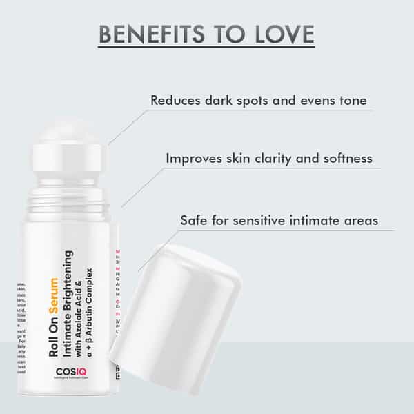 Cos-Iq Intimate Brightening Roll-On Serum 40 Ml