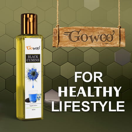 Pack Of 2 Thyme Essential Oil & Black Cumin Carrier Oil - 100% Pure & Natural Oil