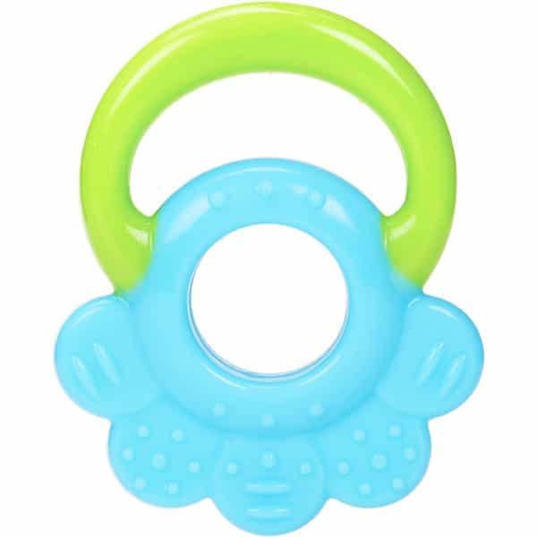 Meemee Multi-Textured Silicone Teether Teether (Blue | Green)