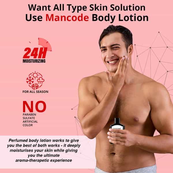 Mancode Intense Perfume Body Lotion For Men 200Ml